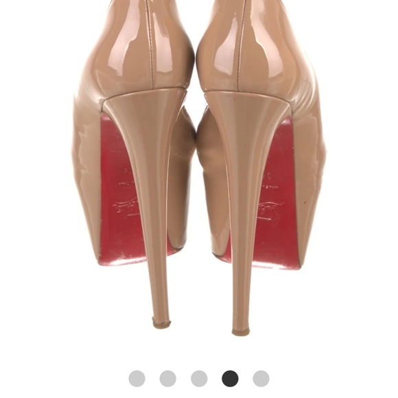 Nude Christian Louboutin 36.5 - Picture 4 of 5